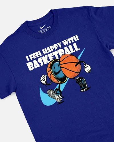 خرید تیشرت نایک I Feel Happy With Basketball