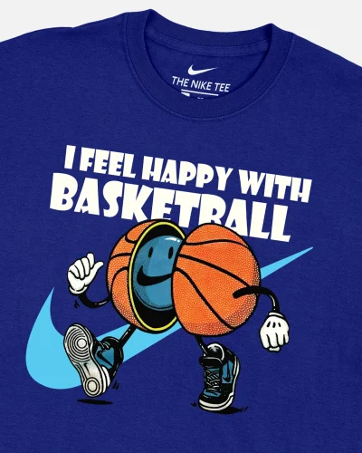 خرید تیشرت نایک I Feel Happy With Basketball